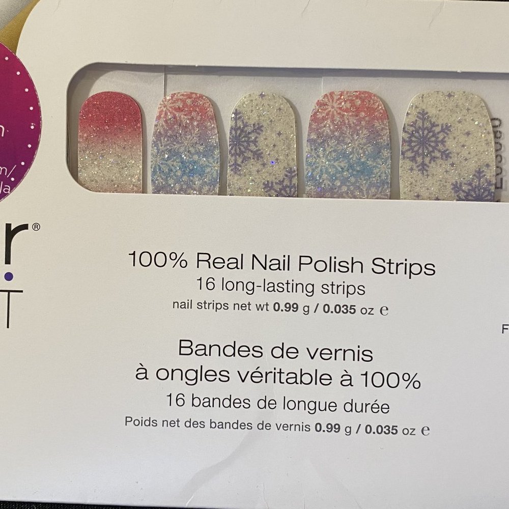Color Street Nail Strips ~ Snow Biz